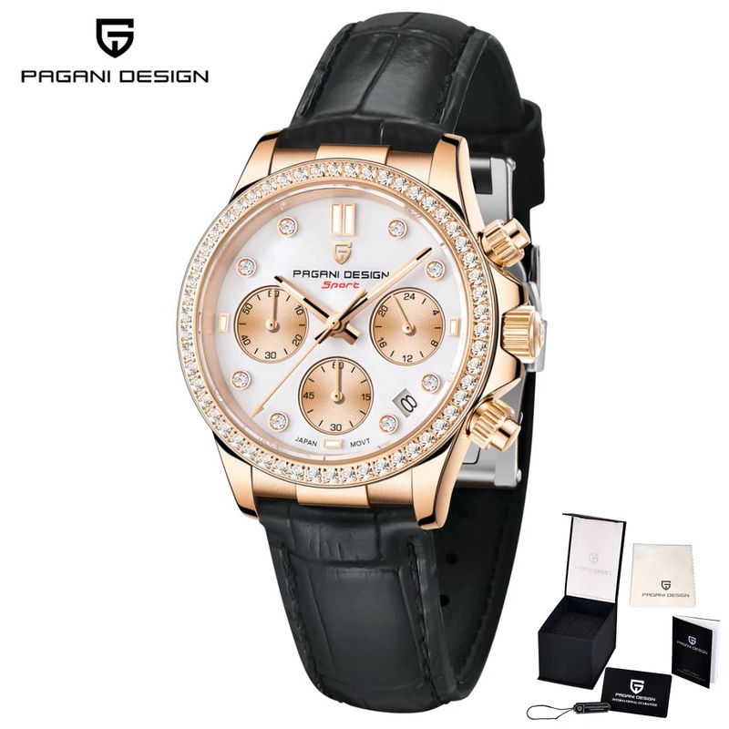 Luxury Watch Diamond - PAGANI DESIGN Роскошные женские часы с