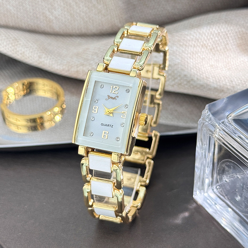 Luxury Watch Square - Модные женские часы класса люкс, кварцевые