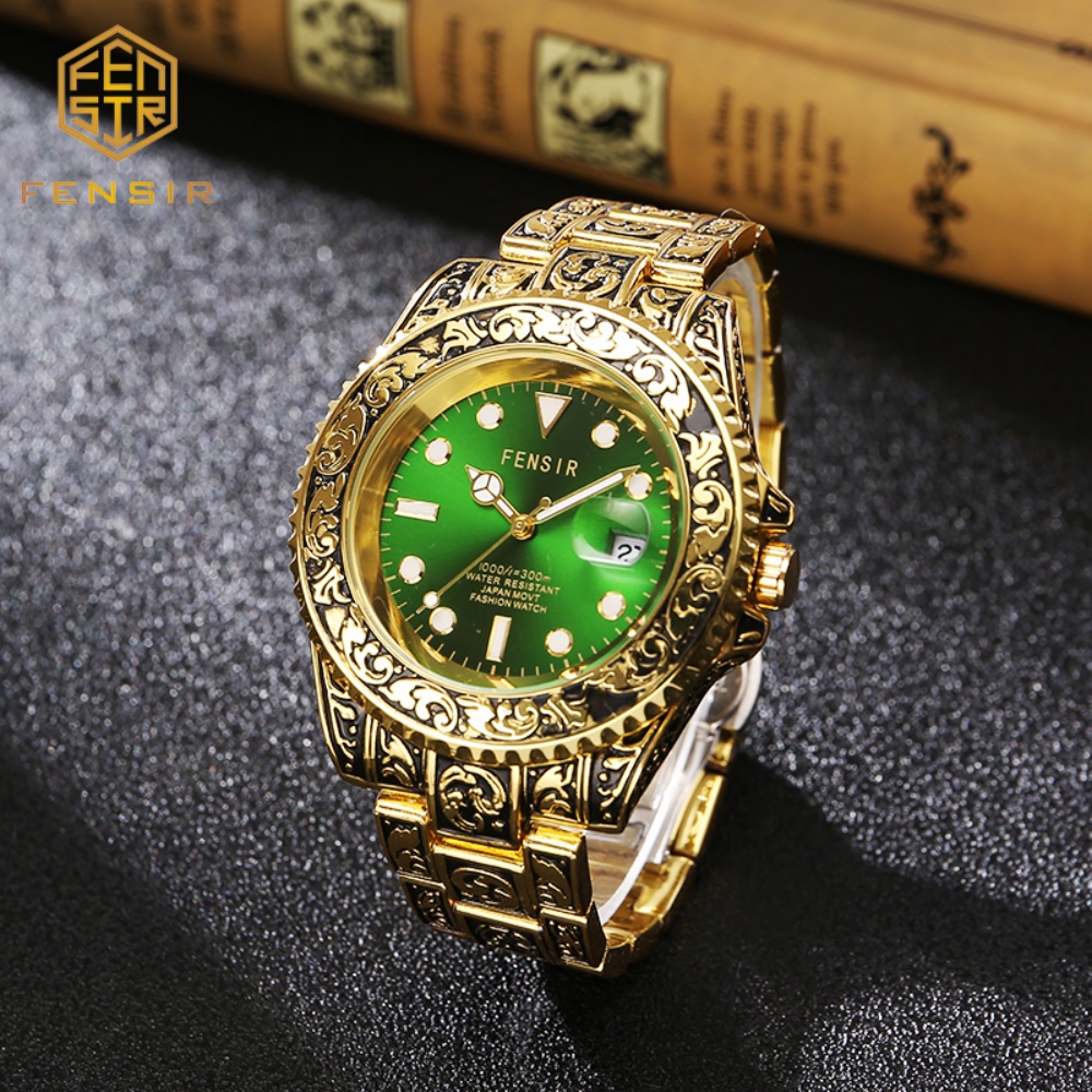 Luxury Watch And Price - Винтажные мужские кварцевые часы с тиснением,