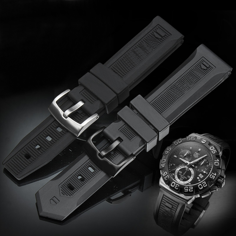 Tag Heuer Is Luxury Watch - Роскошный черный мужской ремешок для наручных