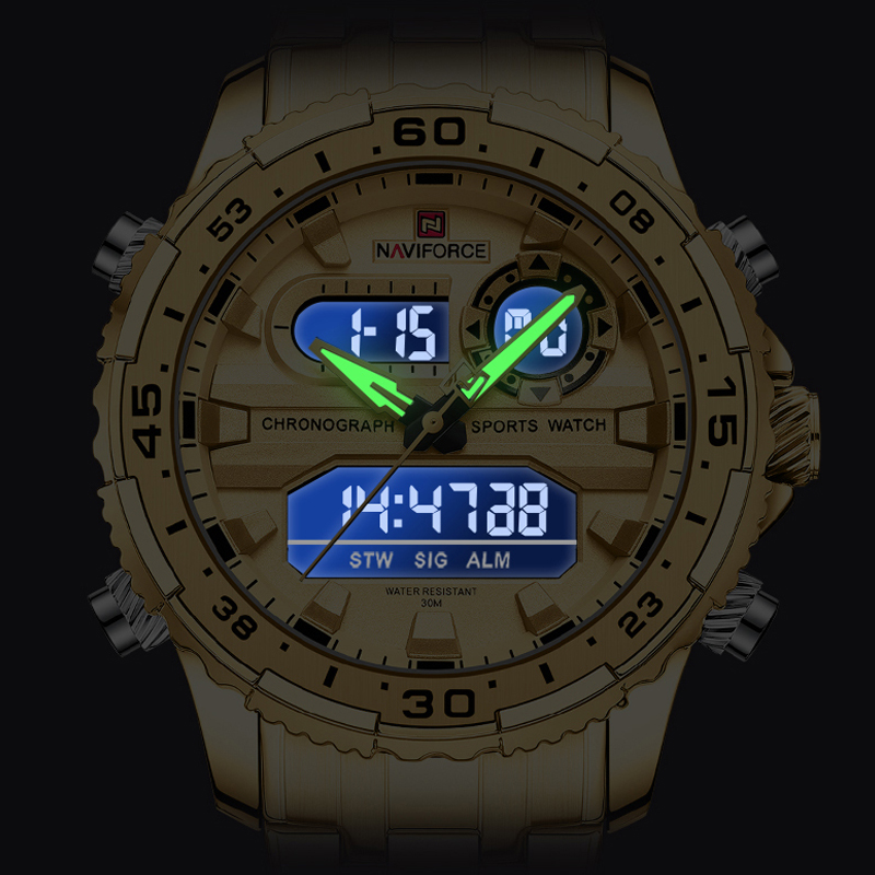 NAVIFORCE мужские кварцевые ча – обзор и цена Luxury Watch Trading
