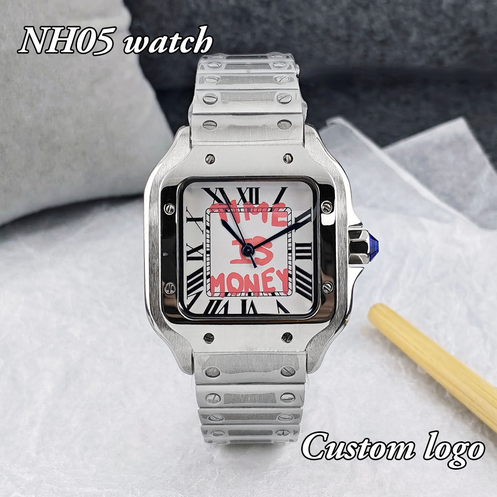 Новые квадратные часы NH05, ча – обзор и цена Luxury Watch Square