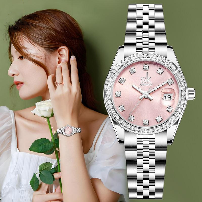 Модные женские часы UTHAI CQ48 – обзор и цена Luxury Watch Diamond