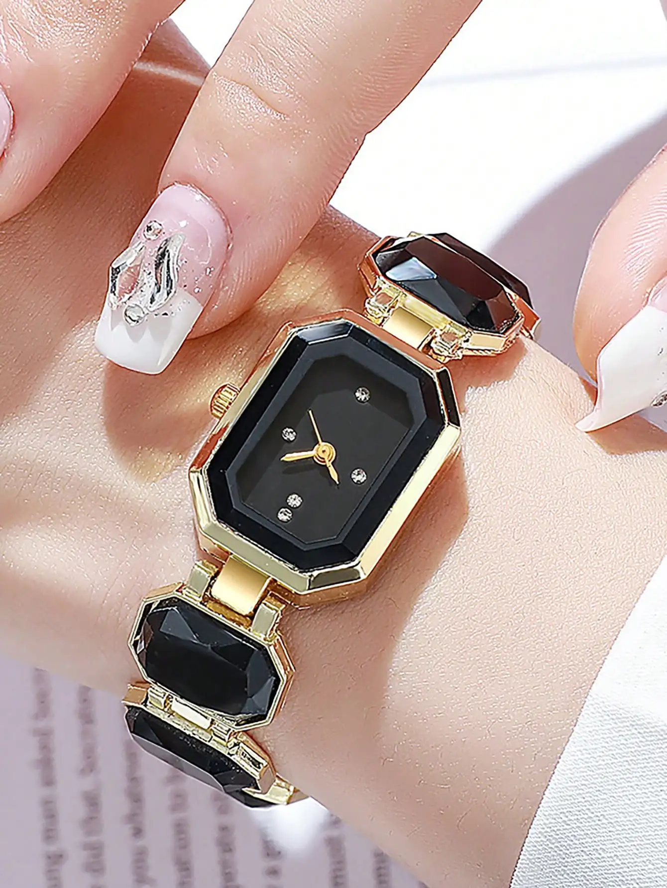 Женские квадратные часы, роско – обзор и цена Luxury Watch Diamond