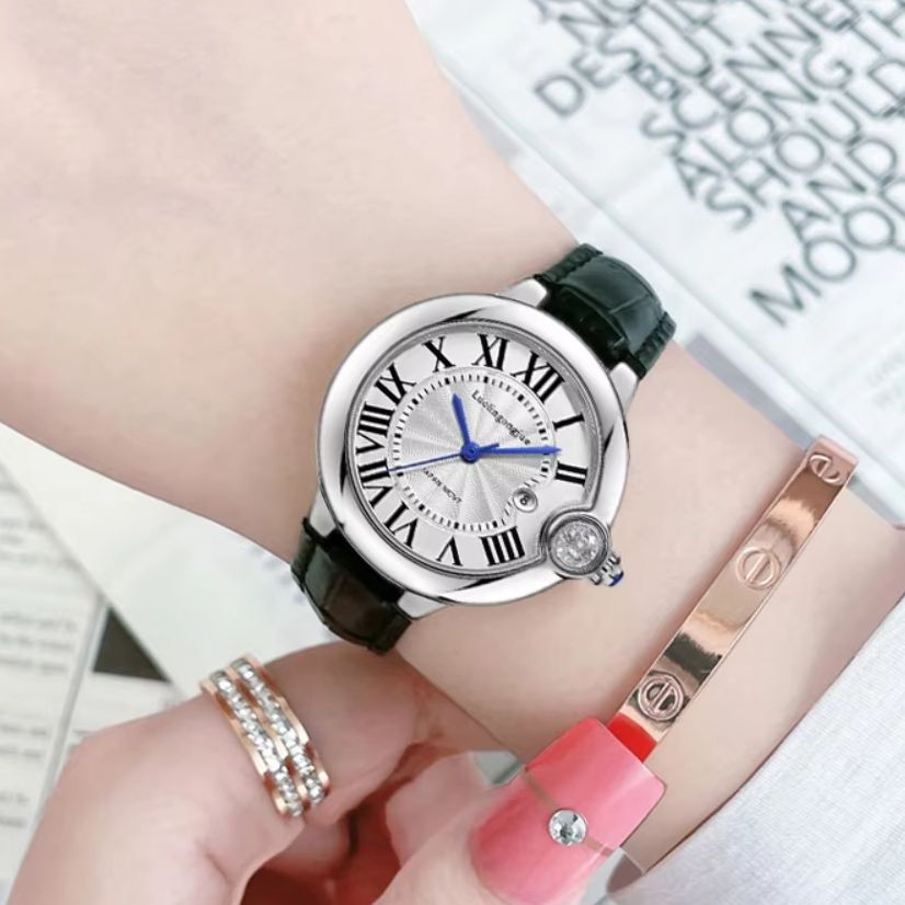Роскошный черно-красно-зеленый – обзор и цена Luxury Watch Square
